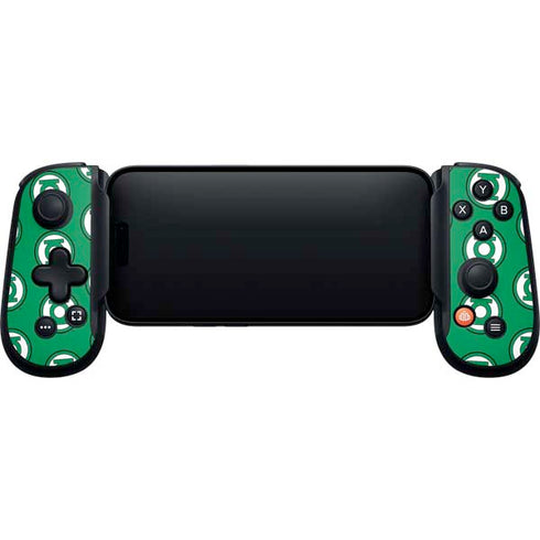 DC Comics Green Lantern Logo Pattern Backbone One for iPhone Game Controller Skin